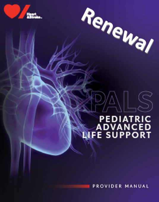 Pediatric Advanced Life Support Provider RENEWAL Nurse/RT/EMS - March 27, MUMC Kitchener group